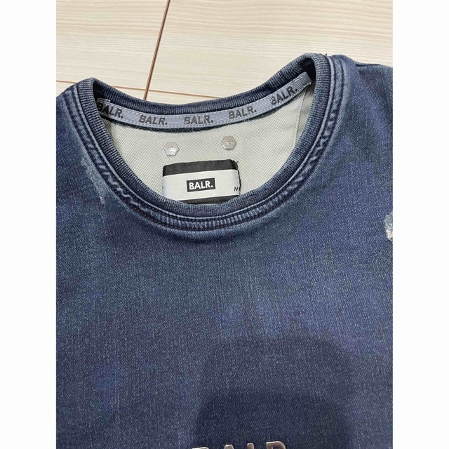 BALR.ボーラー　デニムスエット　Tシャツ メンズのトップス(Tシャツ/カットソー(半袖/袖なし))の商品写真