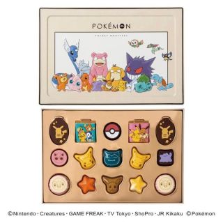 ポケモン(ポケモン)のポケモンチョコレートセットＬ　15粒入り　ショップ袋つき(菓子/デザート)