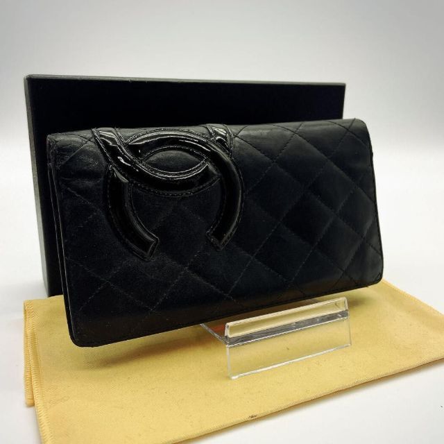 304】CHANEL✨シャネル✨カンボンライン✨長財布 上品 www.toyotec.com
