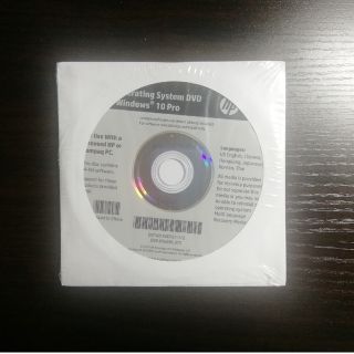 ヒューレットパッカード(HP)の【お値下げしました】HP Elitedesk用Windows10pro DVD(その他)