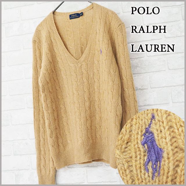 人気商品♡【Polo Ralph Raulen】S/ポニー刺繍/カシミヤ混ニット