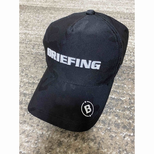 BRIEFING GOLF MS CAMO JQ CAP ブラック