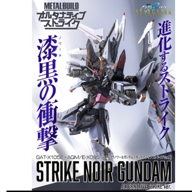 新品未開封品 METAL BUILD ストライクノワールガンダム 【完売