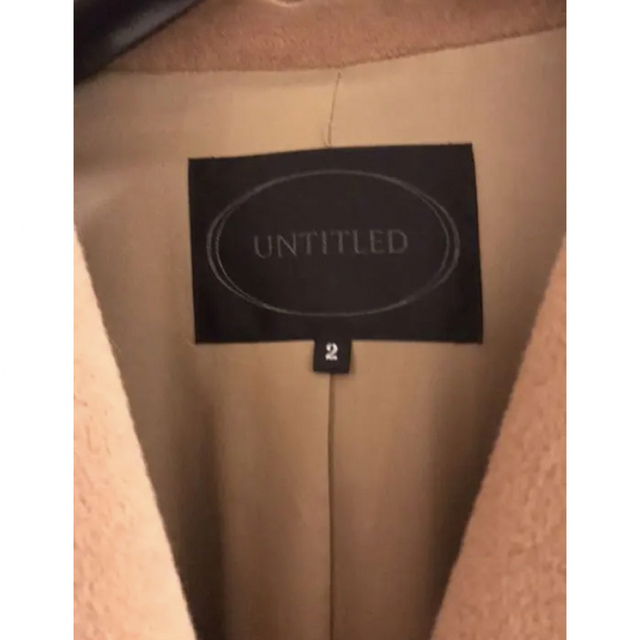 UNTITLED(アンタイトル)の上質　untitled ロングトレンチコート レディースのジャケット/アウター(トレンチコート)の商品写真