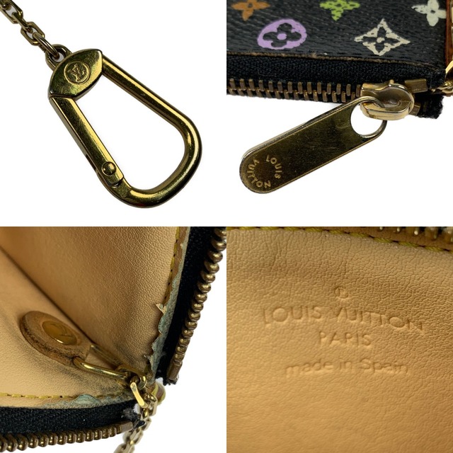 LOUIS VUITTON(ルイヴィトン)の▽▽ルイヴィトン ポシェット・クレ キー&コインケース M92654 ノワール レディースのファッション小物(コインケース)の商品写真