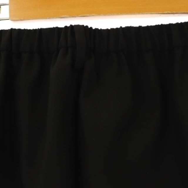 Plage(プラージュ)のプラージュ ソモウスリットパンツ ストレート 34 黒 ブラック /HK ■OS レディースのパンツ(その他)の商品写真