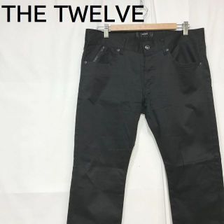 ザトゥエルヴ(THE TWELVE)の【人気】ザトゥエルヴ チノパン ブラック サイズ48(チノパン)