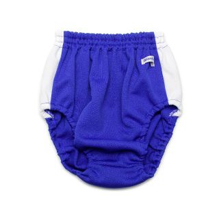 ＬＬサイズ　ハイレグブルマー（ライン）　ブルー(陸上競技)