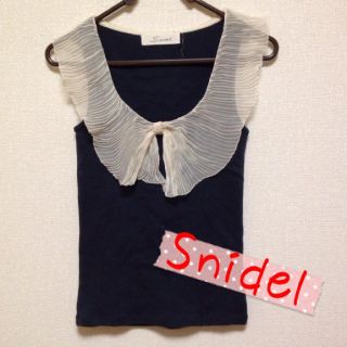 スナイデル(SNIDEL)の美品！  スナイデル  カットソー☆(カットソー(半袖/袖なし))