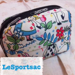 レスポートサック(LeSportsac)のアリス柄♡レスポポーチ(ポーチ)