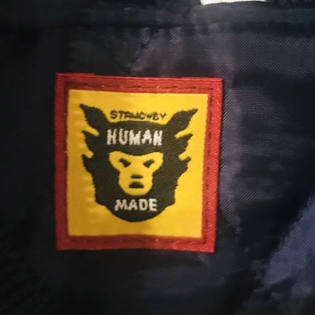 HUMAN MADE(ヒューマンメイド)の24H限定値引激レア！完品！1度試着のみの新古品！HUMAN MADEスタジャン メンズのジャケット/アウター(スタジャン)の商品写真