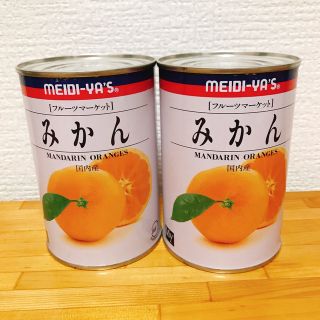 明治屋 フルーツマーケット みかん 2個 (缶詰/瓶詰)