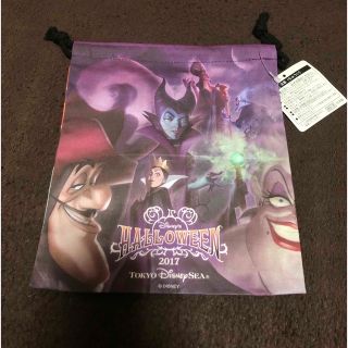 ディズニー(Disney)の新品　ディズニーハロウィーン2017  巾着(キャラクターグッズ)