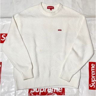 シュプリーム(Supreme)のSupreme Textured Small Box Sweater BOXロゴ(ニット/セーター)