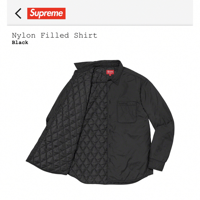 supreme Nylon Filled Shirt 【おすすめ】 51.0%OFF www.gold-and-wood.com