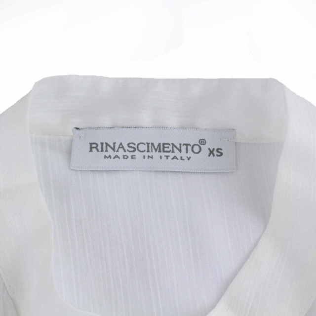 RINASCIMENTO(リナシメント)のリナシメント ブラウス フリル フレンチスリーブ ノースリーブ レディースのトップス(シャツ/ブラウス(半袖/袖なし))の商品写真