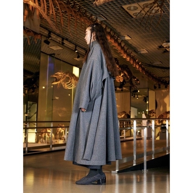 ENFOLD(エンフォルド)の新品　エンフォルド　ENFOLD  OVER-SIZE FLARE COAT レディースのジャケット/アウター(ロングコート)の商品写真