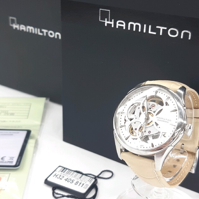 期間限定30％OFF! - Hamilton ハミルトン H32405811 スケルトン ビューマチック ジャズマスター 腕時計
