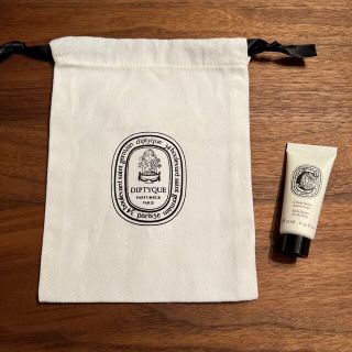 ディプティック(diptyque)の★新品未使用★ ディプティック　巾着　ボディクリーム(ポーチ)