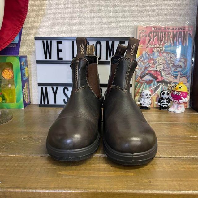 Blundstone(ブランドストーン)の良品 BLUNDSTONE サイドゴアブーツ 4 ブラウン 500 雨の日OK！ レディースの靴/シューズ(ブーツ)の商品写真