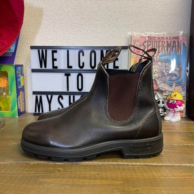 Blundstone(ブランドストーン)の良品 BLUNDSTONE サイドゴアブーツ 4 ブラウン 500 雨の日OK！ レディースの靴/シューズ(ブーツ)の商品写真