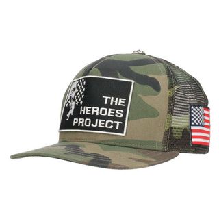 クロムハーツ TRUCKER CAP/トラッカーキャップ 英字パッチクロスボール