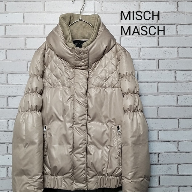 MISCH MASCH(ミッシュマッシュ)の【MISCH MASCH】ミッシュマッシュ　ショートダウンジャケット　38 レディースのジャケット/アウター(ダウンジャケット)の商品写真