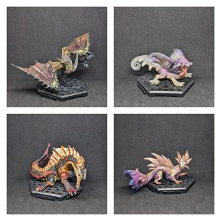 カプコン(CAPCOM)のモンスターハンタースタンダード　vol.5　4体セット(ゲームキャラクター)