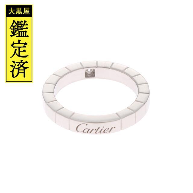 新品 】 Cartier カルティエ ラニエールリング 1PDダイヤモンド K18WG