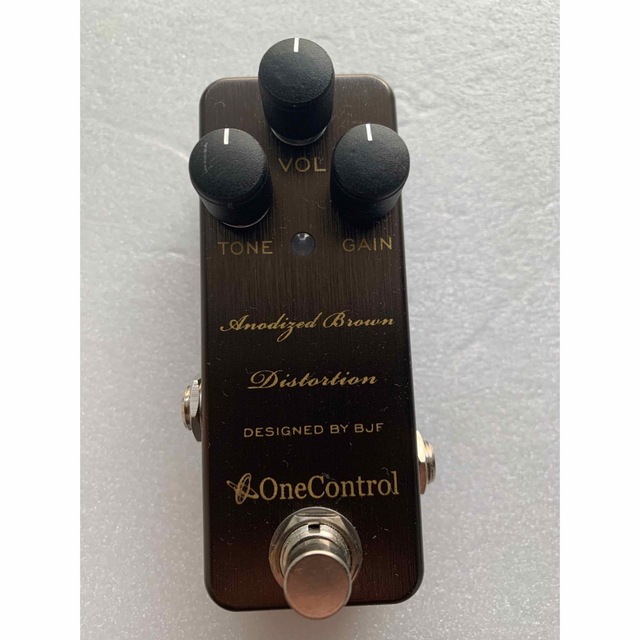 One Control Anodized Brown Distortion - エフェクター