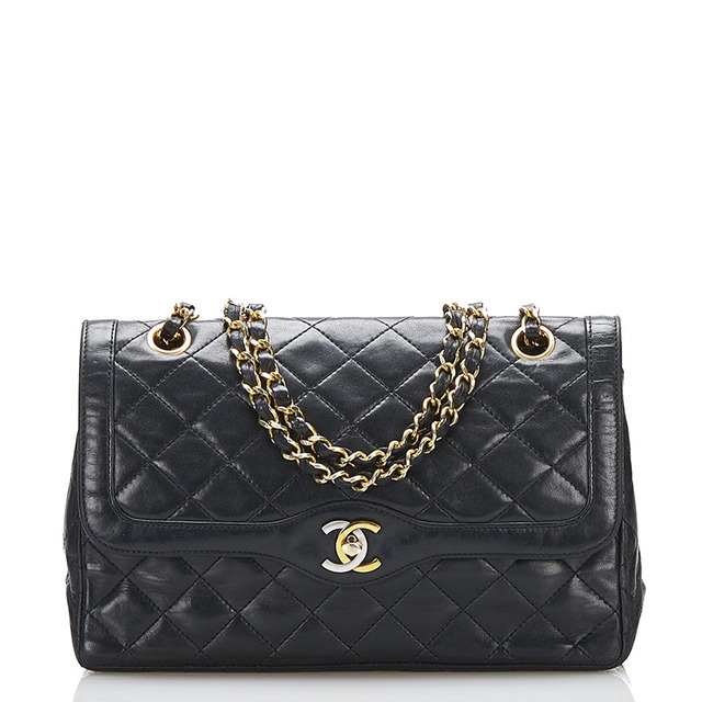 待望☆】 ショルダーバッグ チェーン ダブルフラップ パリ限定 マトラッセ シャネル CHANEL レザー 【201-86111】 CHANEL  レディース ショルダーバッグ