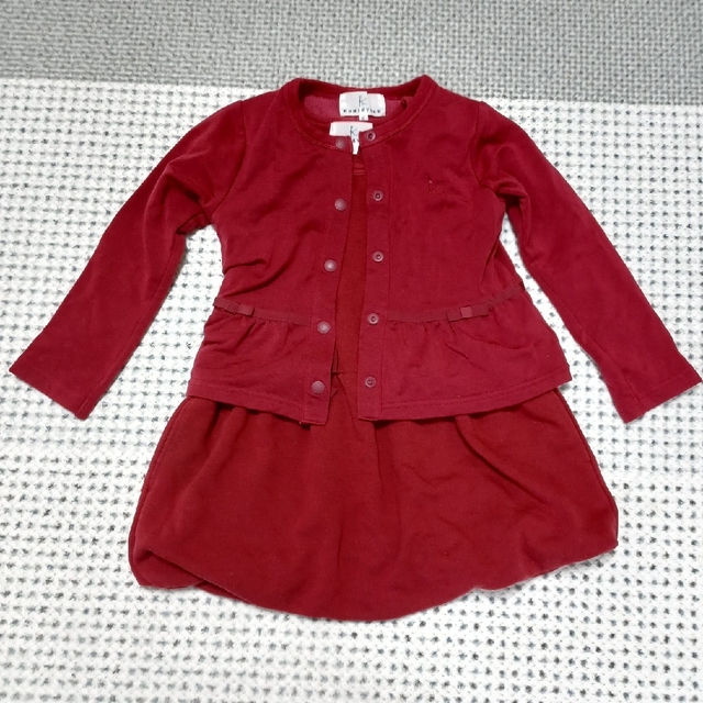 kumikyoku（組曲）(クミキョク)のKUMIKYOKU　ワンピース(S100～110) キッズ/ベビー/マタニティのキッズ服女の子用(90cm~)(ワンピース)の商品写真