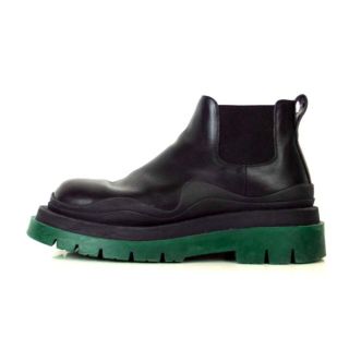 ボッテガヴェネタ   Tire Chelsea Boot 630284VBS50 サイドゴアレザータイヤチェルシーブーツ  メンズ 40