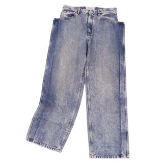 マルタンマルジェラ(Maison Martin Margiela)の美品 メゾンマルジェラ Maison Margiela 1 パンツ 2020SS デニム ワイドパンツ ジーンズ S51LA0104 コットン レディース ボトムス 38(S相当) インディゴブルー(デニム/ジーンズ)