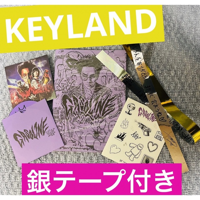 SHINee(シャイニー)のSHINee KEY 〖Gasoline〗 BOOKLET Ver 銀テープ付き エンタメ/ホビーのCD(K-POP/アジア)の商品写真