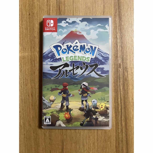 Nintendo Switch(ニンテンドースイッチ)の【超美品】Pokemon LEGENDS アルセウス Switch エンタメ/ホビーのゲームソフト/ゲーム機本体(家庭用ゲームソフト)の商品写真