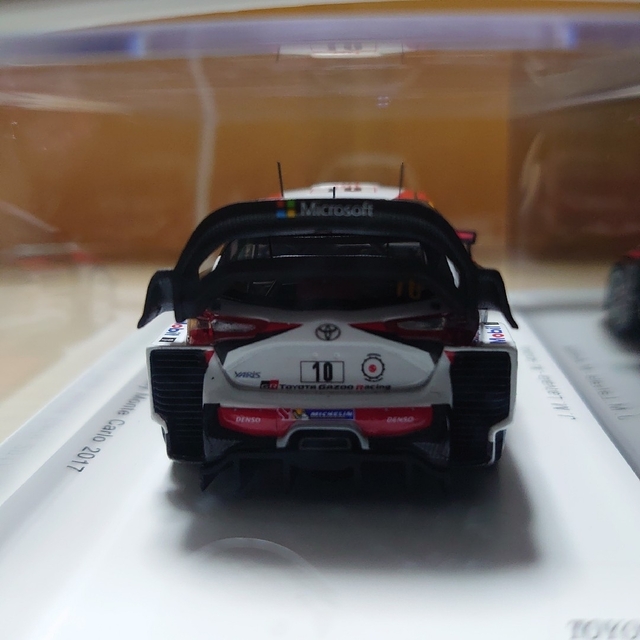 スパーク1/43.トヨタヤリス.WRCモンテ・アルバンカルロ2017。