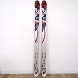 ケーツー K2 MT BAKER マウントベーカー 181cm BC スキー スキー板 バックカントリー パウダー アウトドア 重量実測：約2040ｇ(一本当たり)181cmサイドカット