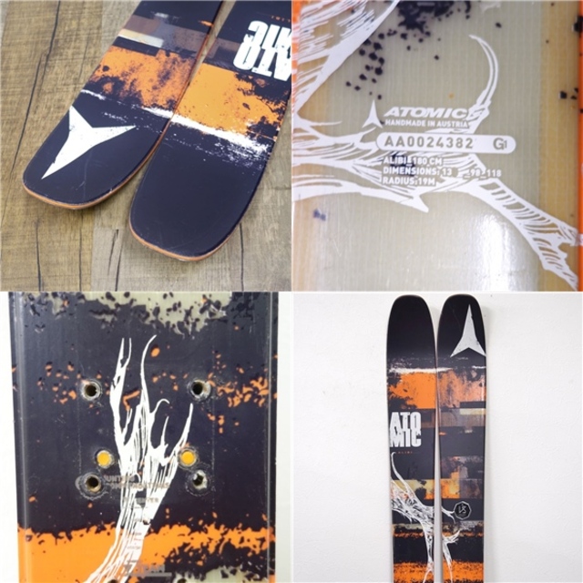 ATOMIC - アトミック ATOMIC ALIBI 180cm BCスキー スキー板 ATOMIC - アトミック ATOMIC ALIBI 180cm BCスキー スキー板