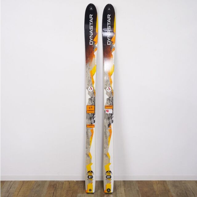 ディナスター DYNASTAR CHAM87 178cm シャム オールマウンテン スキー板 BCスキー パウダー バックカントリー アウトドア  重量実測：約1620ｇ(一本当たり)実寸サイズ