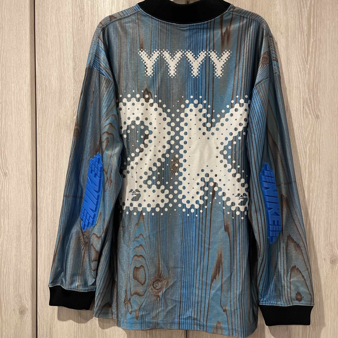 Nike x Off-White Men's Jersey 001 Blue メンズのトップス(Tシャツ/カットソー(七分/長袖))の商品写真