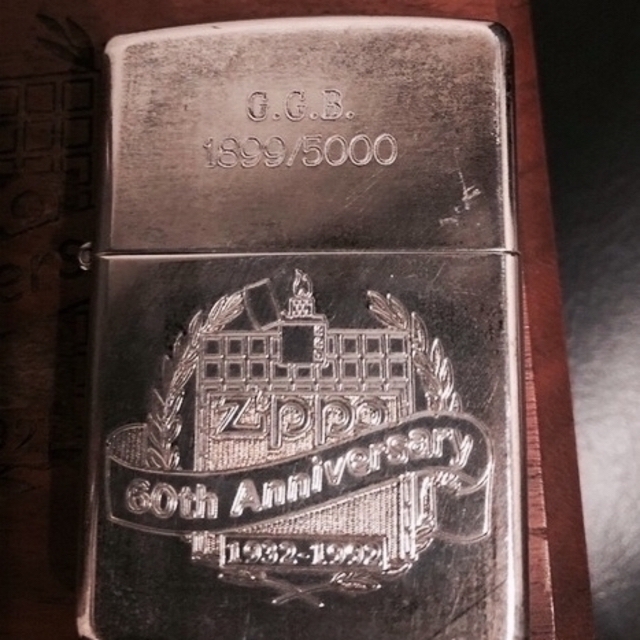 60周年記念 GGB ZIPPO スターリング 5000個限定