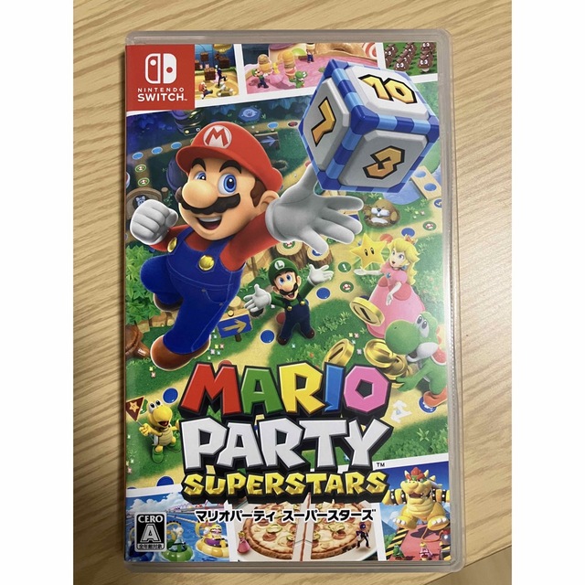 Nintendo Switch(ニンテンドースイッチ)のマリオパーティ　スーパースターズ エンタメ/ホビーのゲームソフト/ゲーム機本体(家庭用ゲームソフト)の商品写真