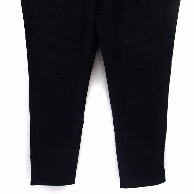 coen(コーエン)のコーエン coen イージー テーパード パンツ 無地 M ブラック 黒 レディースのパンツ(その他)の商品写真