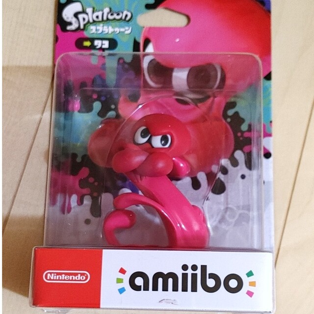 スプラトゥーン　amiibo　タコ