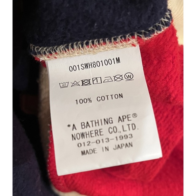 A BATHING APE(アベイシングエイプ)のA BATHING APE チェック スウェット(L) メンズのトップス(スウェット)の商品写真