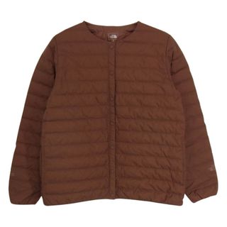 ザノースフェイス(THE NORTH FACE)のTHE NORTH FACE ノースフェイス NDW91961 WS Zepher Shell Cardigan ゼファーシェル カーディガン ブラウン系 M【美品】【中古】(ダウンジャケット)