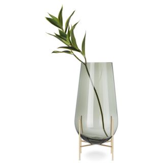 カッシーナ(Cassina)の新品 MENU Échasse Vase イシャスベース Mサイズ Smoke(花瓶)