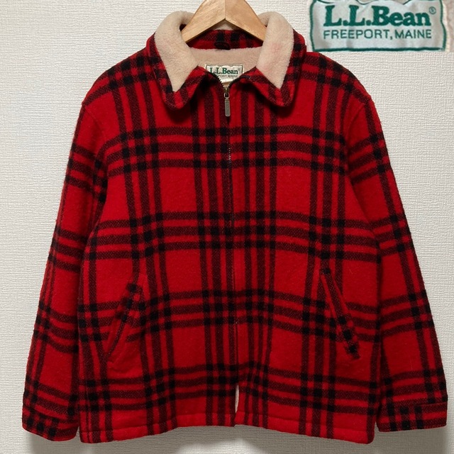 L.L.Bean - 70s 80s L.L.Bean USA製 ウール ボアジャケット