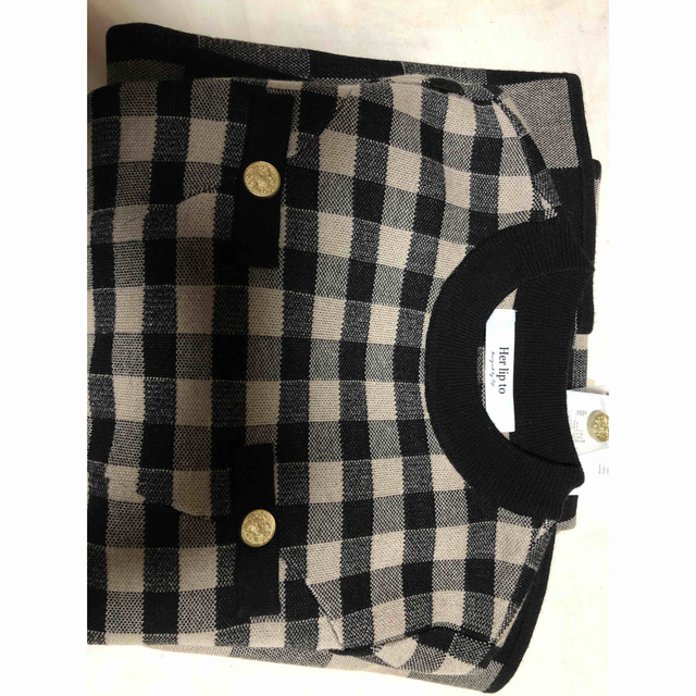 新しい 未使用タグ付き Plaid Jacquard Knit Dress comunidadaledar.org